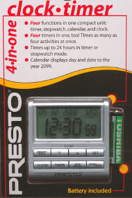 Presto Electronic Timer