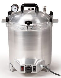 All American Electric Sterilizer 25x 120v Portable Autoclave All American Electric Sterilizer 25x 120v