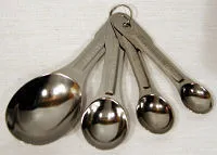 Measuring Spoon Set Stainless Steel - Ashery Country Store