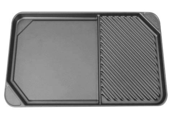 All American 6040A Black Side by Side Griddle-Grill