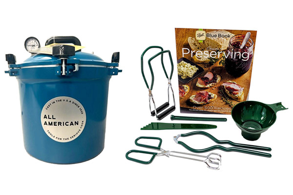 All American Berry Blue 21 Quart Canning Kit