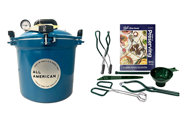 All American Berry Blue 21 Quart Canning Kit