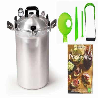 All American 30 Quart Pressure Canning Kit