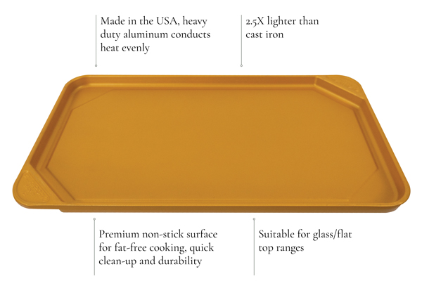 All American 6050AYL Yellow The Ultimate Griddle