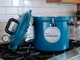 All American 921 pressure canner showing lid and regulator