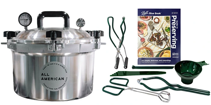 All American 15 Quart Pressure Canning Kit
