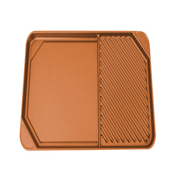 All American 6040AOR Copper Side by Side Griddle-Grill